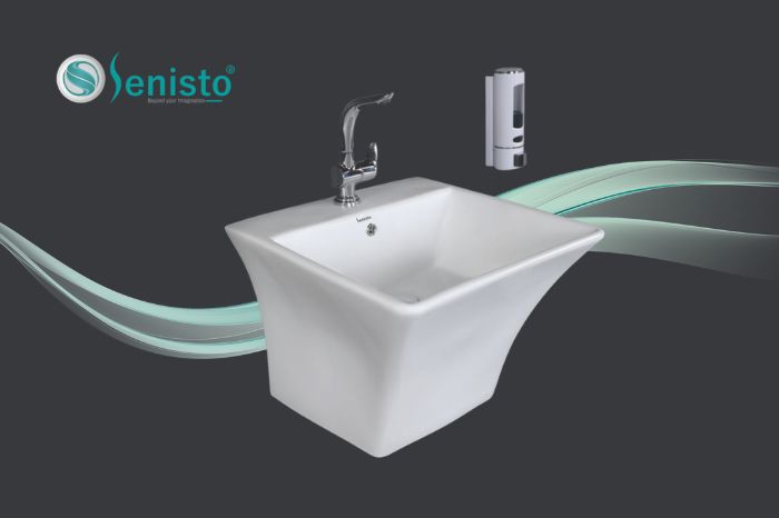 Half Pedestal Wash Basin
