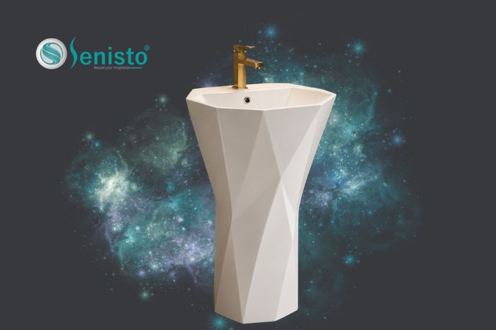 designer pedestal wash basin